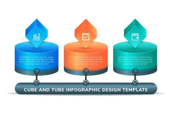 Cube Tube Infographic 3D: Graphics & Infographics Asset Review