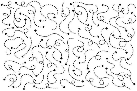 Dotted Arrow Curved Line Collection: Graphics & Web Elements