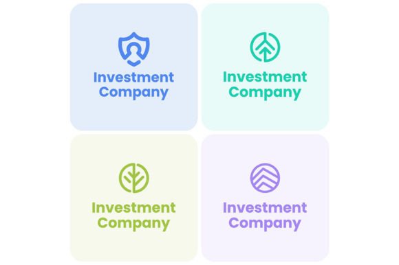 Investment Services Logo Pack: Graphics & Logos for Crafters