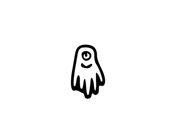 Little Alien Digital Emoji Social Icon: Graphics & Web Elements