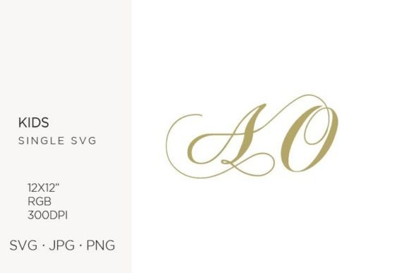 Monogram, Letter A and Letter O: Graphics & Icons for Brand Identity