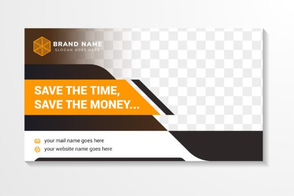 Save the Time Horizontal Banner
