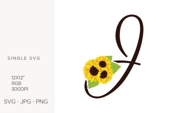 Sunflowers Letter J: A Warm, Whimsical Embroidery Accent That Works—With Care