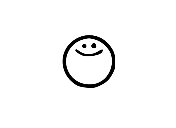 Super Happy Digital Emoji Social Icon: Graphics & Web Elements