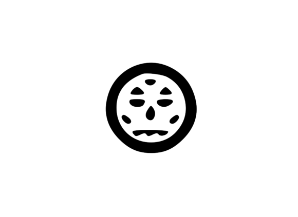 Tribal Digital Emoji Social Icon: Graphics & Web Elements